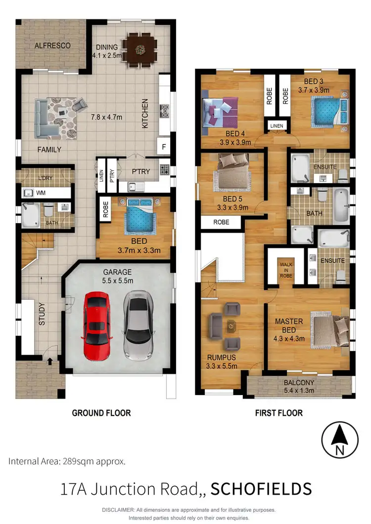 Floorplan of Homely house listing, 17a Junction Road, Schofields NSW 2762