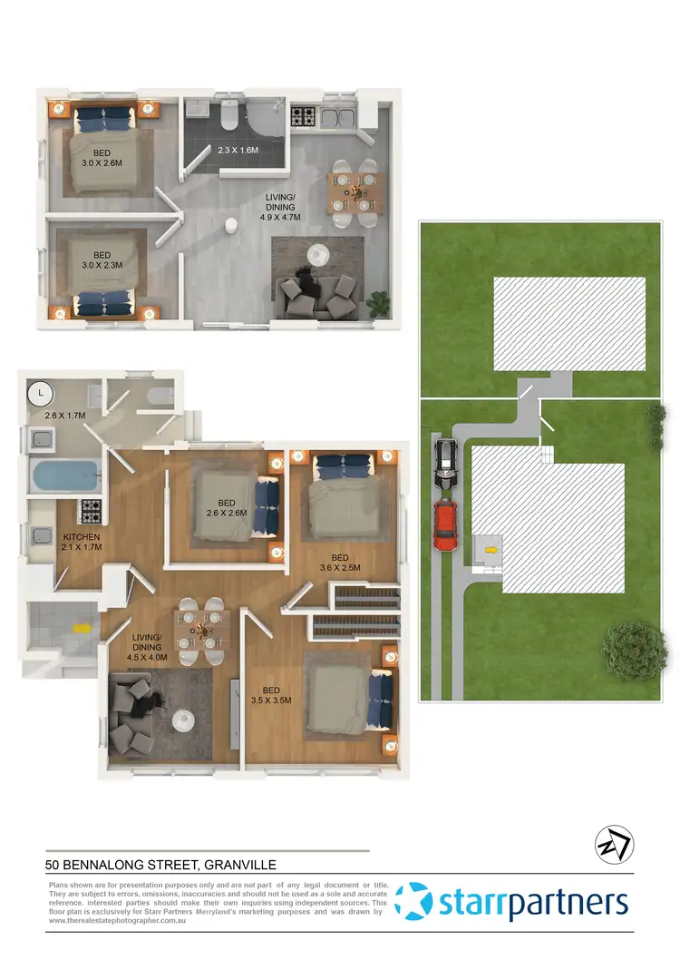 Floorplan of Homely house listing, 50 Bennalong Street, Granville NSW 2142