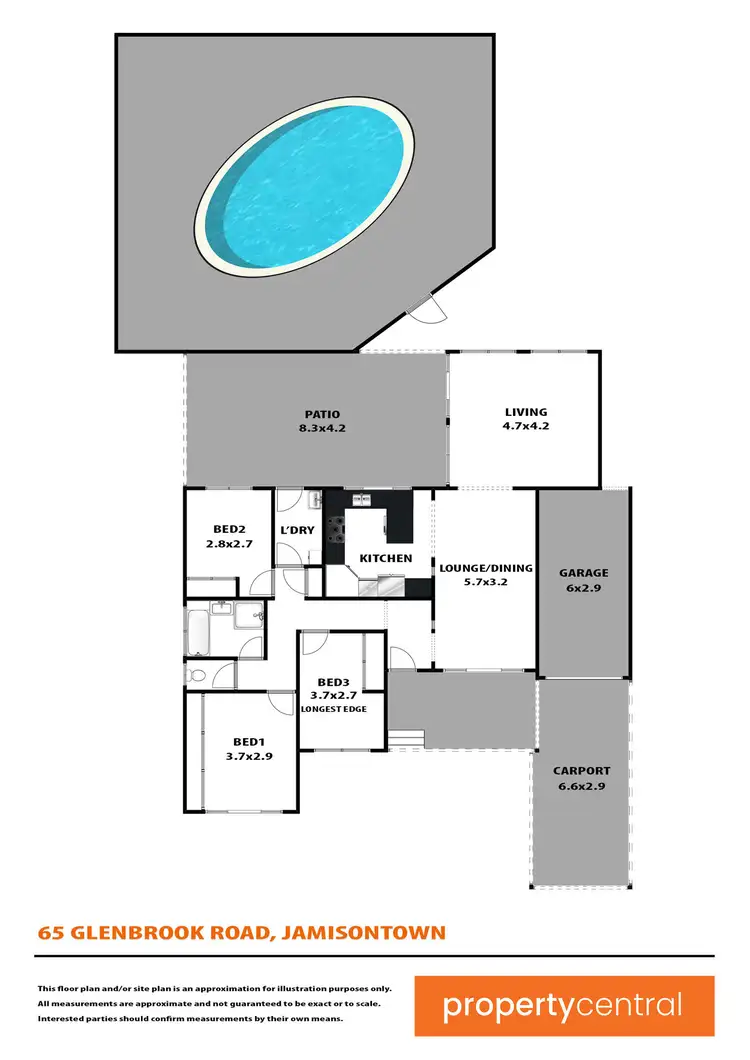 Floorplan of Homely house listing, 65 Glenbrook Street, Jamisontown NSW 2750