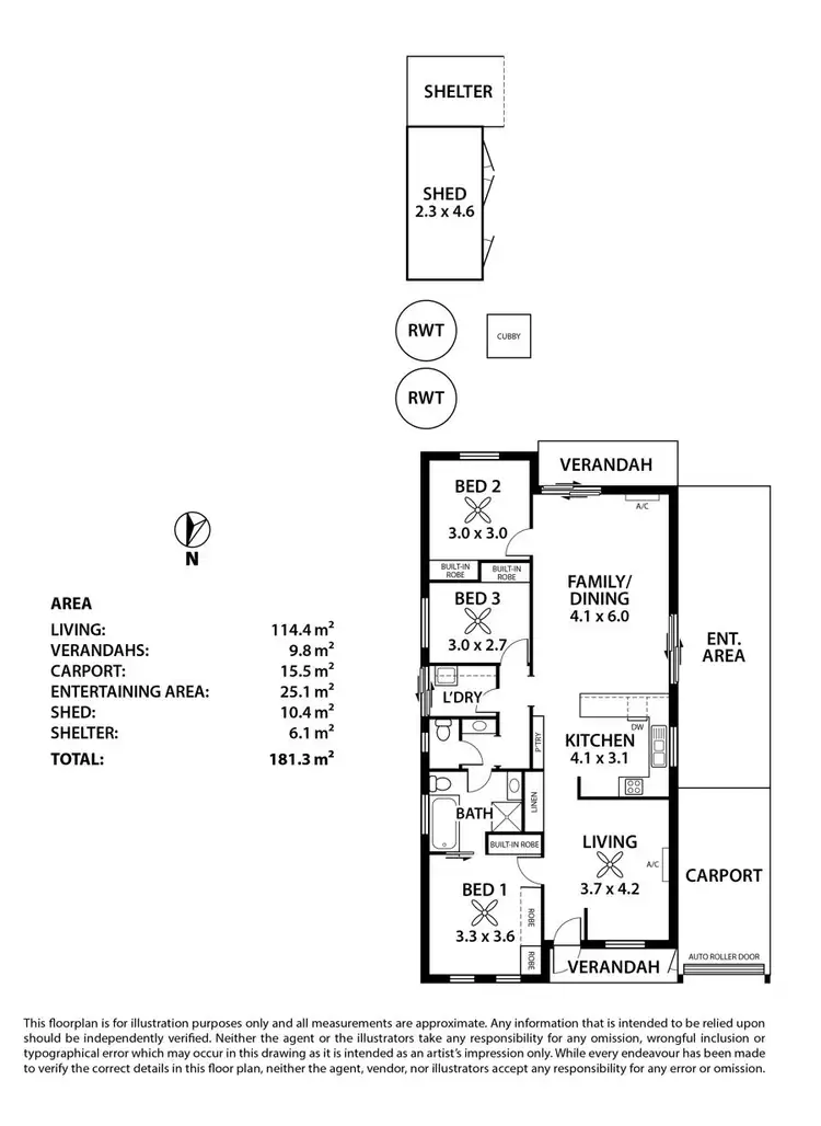 Floorplan of Homely house listing, 3 78 Christian Road, Murray Bridge SA 5253