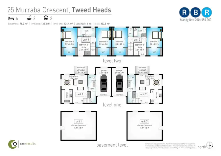 Floorplan of Homely house listing, 25 Murraba Crescent, Tweed Heads NSW 2485