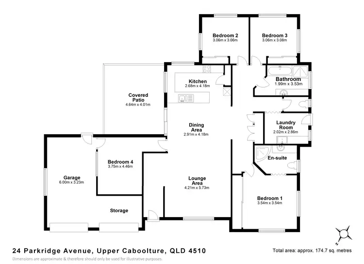 Floorplan of Homely house listing, 24 Parkridge Avenue, Upper Caboolture QLD 4510