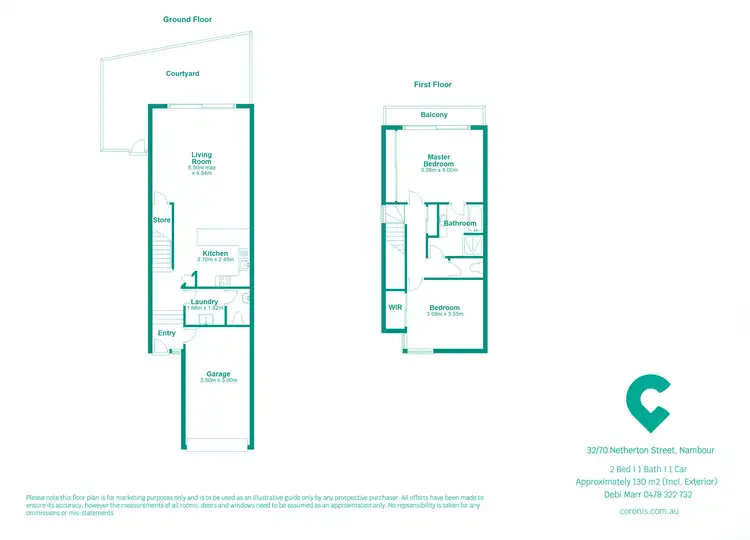 Floorplan of Homely townhouse listing, 32/70 Netherton Street, Nambour QLD 4560
