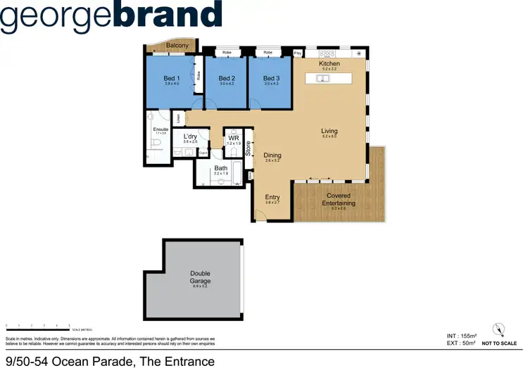 Floorplan of Homely apartment listing, 9/50-54 Ocean Parade, The Entrance NSW 2261