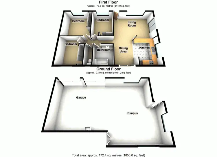 Floorplan of Homely house listing, 18 Wullun Place, Narangba QLD 4504