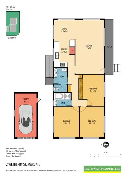Floorplan of Homely house listing, 2 WETHERBY STREET, Margate QLD 4019