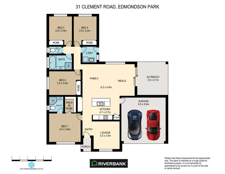 Floorplan of Homely house listing, 31 Clement Road, Edmondson Park NSW 2174