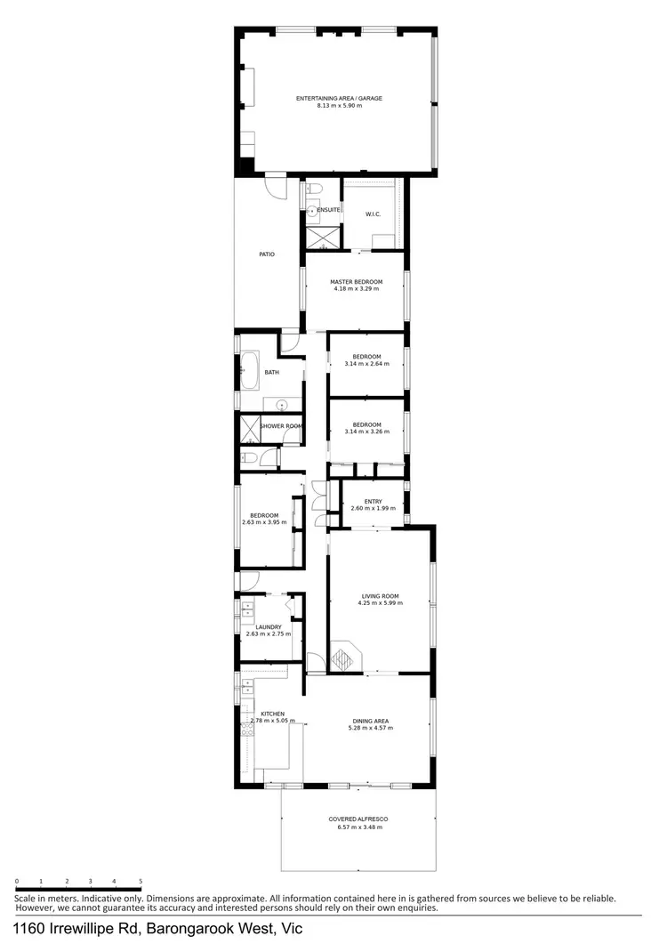 Floorplan of Homely rural property listing, 1160 Irrewillipe Road, Barongarook West VIC 3249