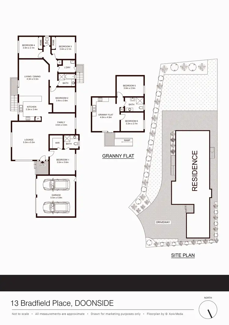 Floorplan of Homely house listing, 13 Bradfield Place, Doonside NSW 2767