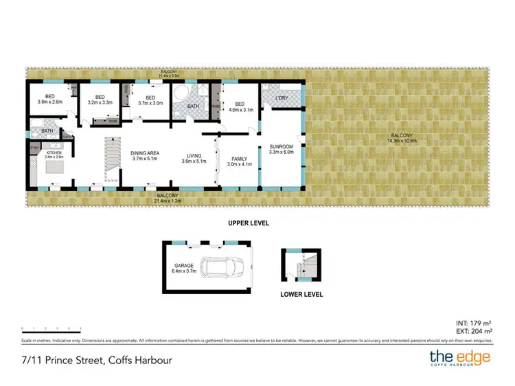 Floorplan of Homely apartment listing, 7/11 Prince Street, Coffs Harbour NSW 2450