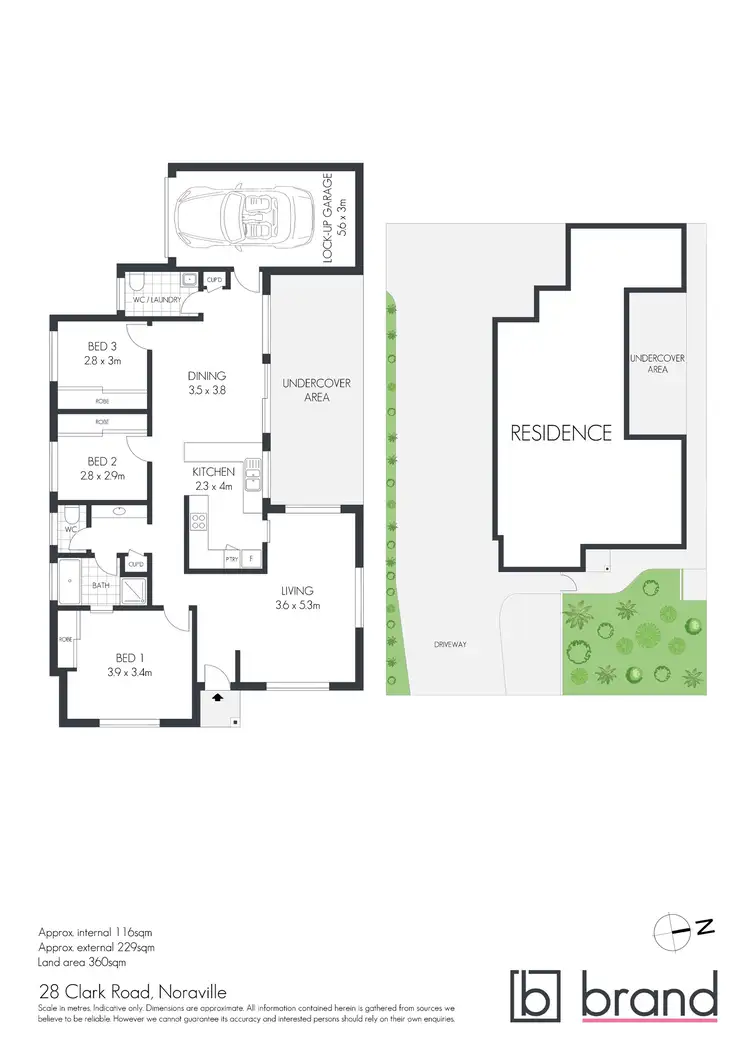 Floorplan of Homely house listing, 28 Clark Road, Noraville NSW 2263