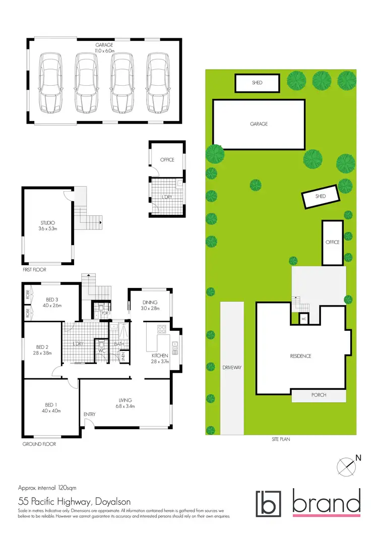 Floorplan of Homely house listing, 55 Pacific Highway, Doyalson NSW 2262