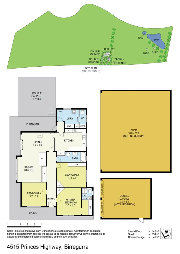 Floorplan of Homely rural property listing, 4515 Princes Highway, Birregurra VIC 3242