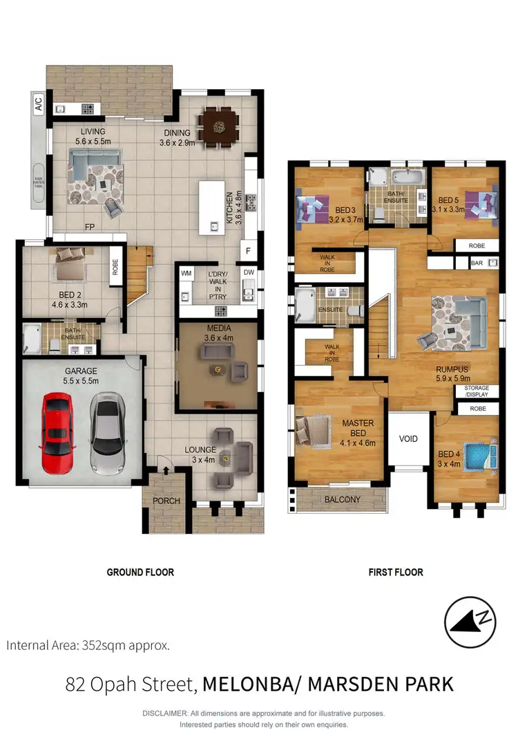 Floorplan of Homely house listing, 82 Opah Street, Marsden Park NSW 2765