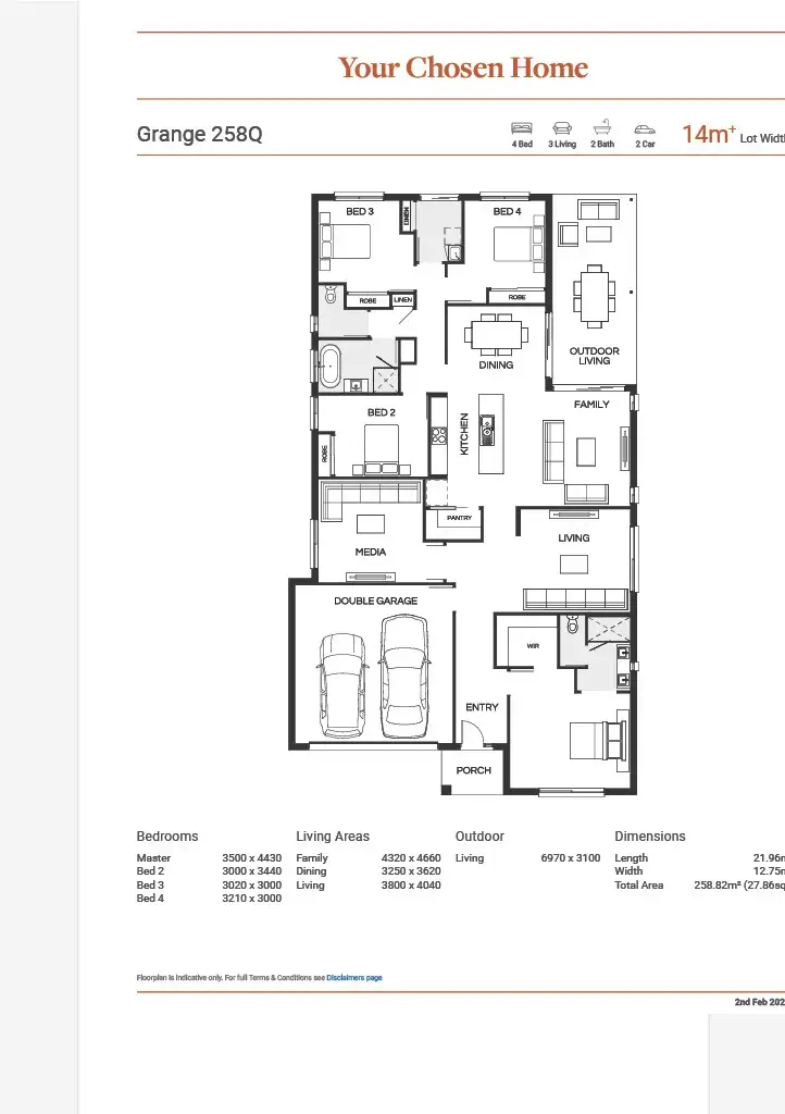 Floorplan of Homely land listing, 7 Banyan St, Ellen Grove QLD 4078