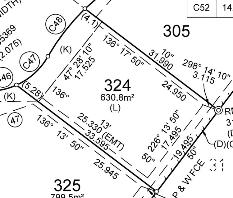 Floorplan of Homely land listing, 13 Jarrah Way (Lot 324), Wauchope NSW 2446