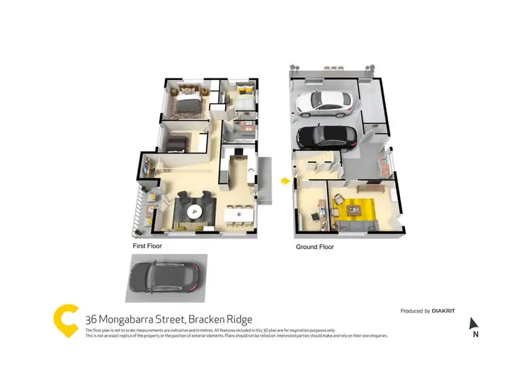 Floorplan of Homely house listing, 36 Mongabarra Street, Bracken Ridge QLD 4017