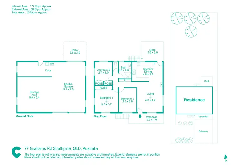 Floorplan of Homely house listing, 77 Grahams Road, Strathpine QLD 4500