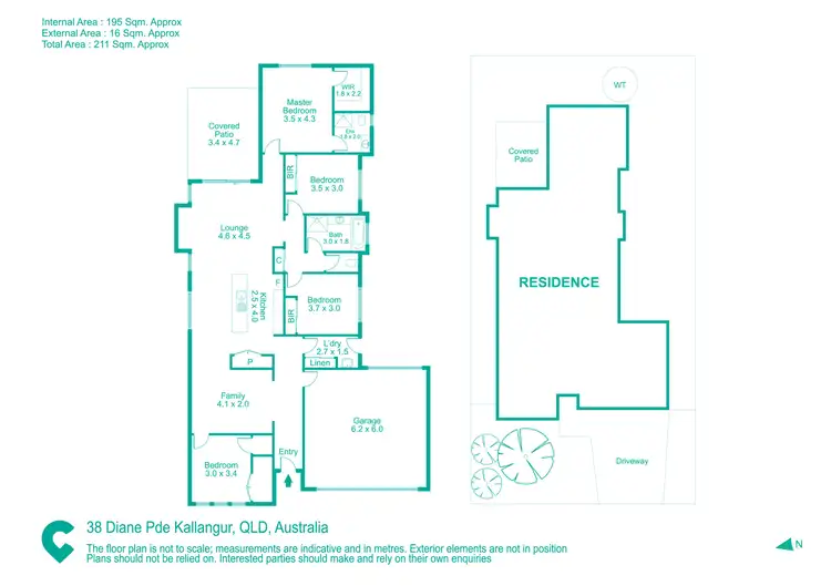 Floorplan of Homely house listing, 38 Diane Parade, Kallangur QLD 4503