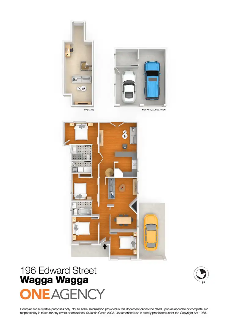 Floorplan of Homely house listing, 196 EDWARD STREET, Wagga Wagga NSW 2650