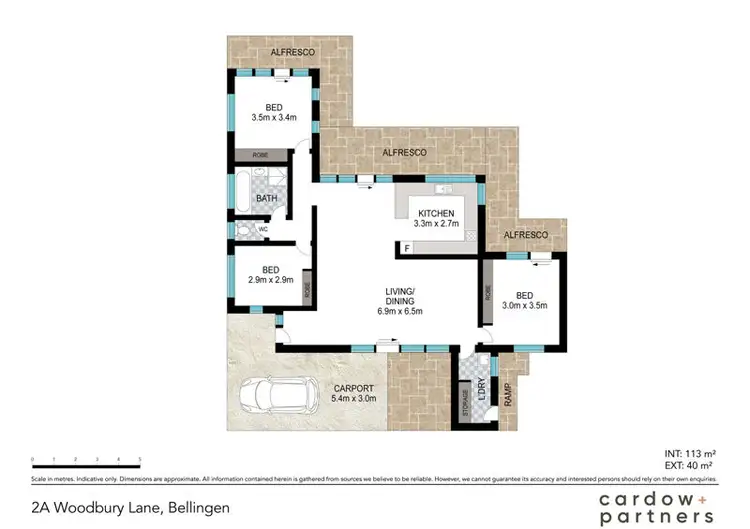 Floorplan of Homely house listing, 2a Woodbury Lane, Bellingen NSW 2454