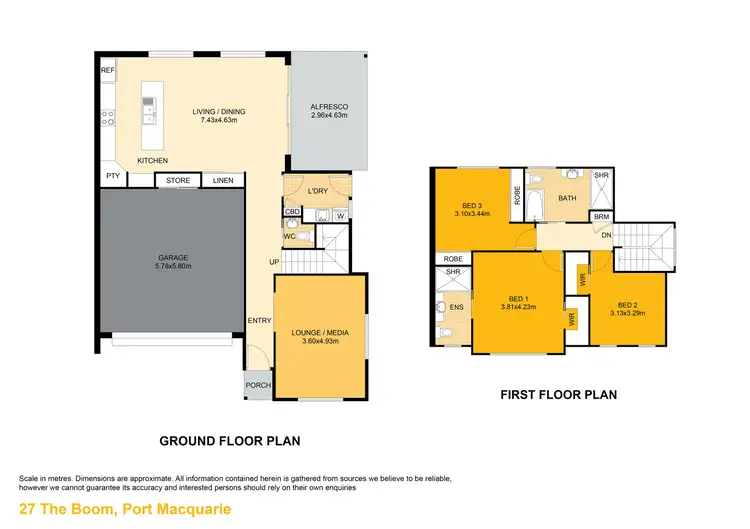 Floorplan of Homely house listing, 27 The Boom, Port Macquarie NSW 2444