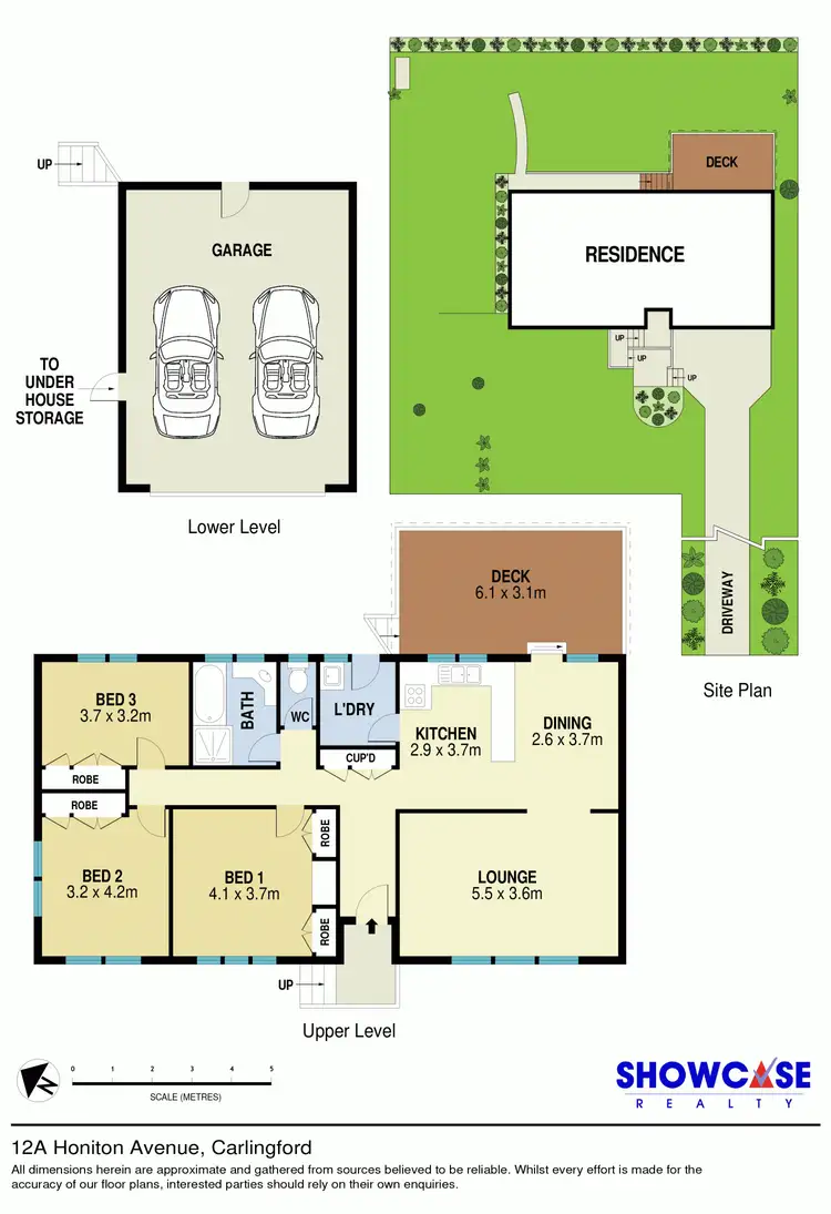 Floorplan of Homely house listing, 12A Honiton Avenue, Carlingford NSW 2118