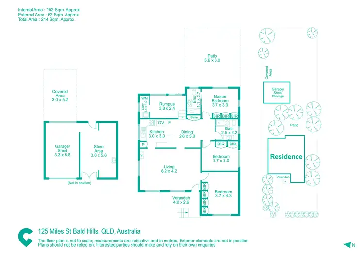 Floorplan of Homely house listing, 125 Miles Street, Bald Hills QLD 4036