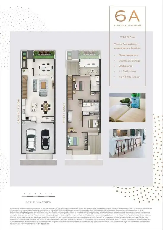 Floorplan of Homely townhouse listing, 25/1 Vue Boulevard, Robina QLD 4226