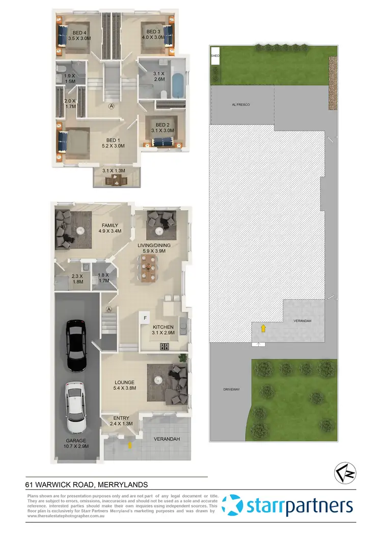 Floorplan of Homely house listing, 61 Warwick Road, Merrylands NSW 2160