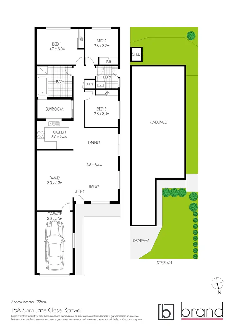 Floorplan of Homely house listing, 16A Sara Jane Close, Kanwal NSW 2259