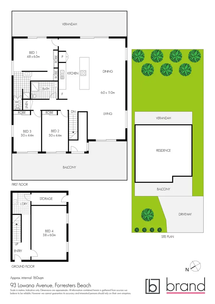 Floorplan of Homely house listing, 93 Lowanna Avenue, Forresters Beach NSW 2260