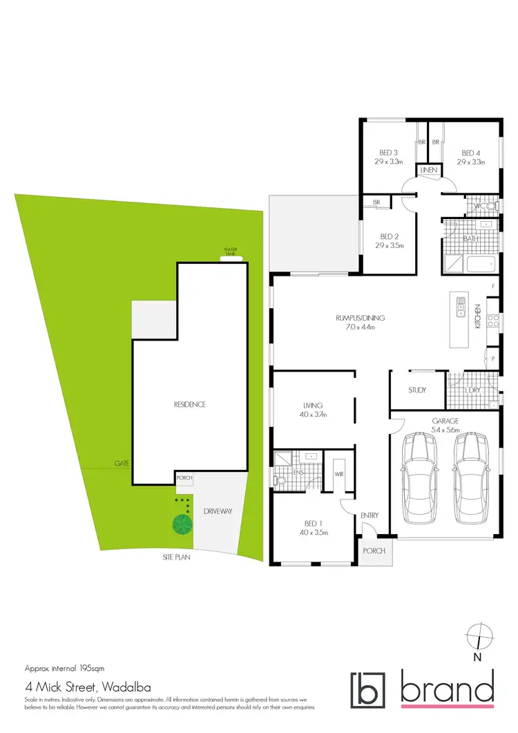 Floorplan of Homely house listing, 4 Mick Street, Wadalba NSW 2259