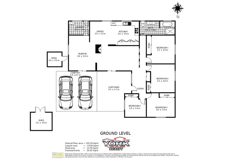 Floorplan of Homely house listing, 26 Kingsford Smith Drive, Wilsonton QLD 4350