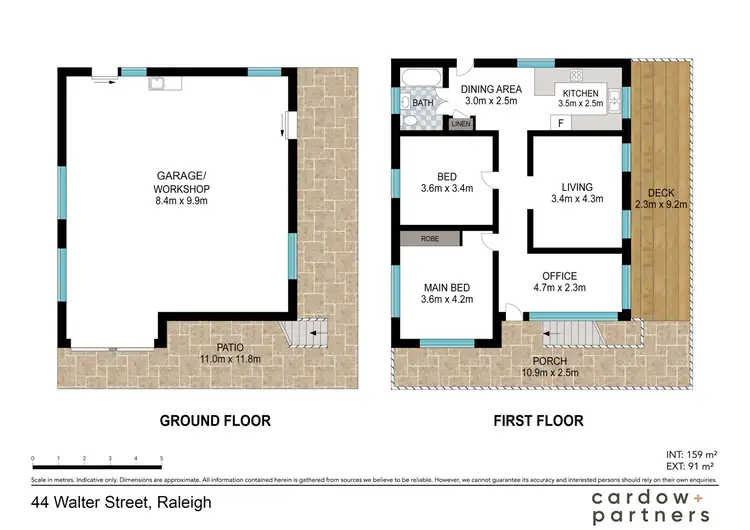 Floorplan of Homely rural property listing, 44 Walter Street, Raleigh NSW 2454
