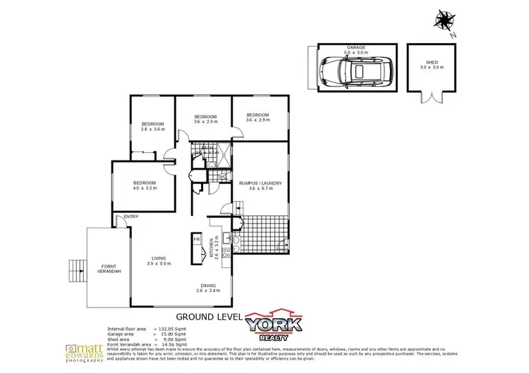 Floorplan of Homely house listing, 15 Berghofer Street, Rockville QLD 4350