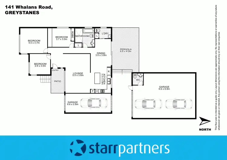 Floorplan of Homely house listing, 141 Whalans Road, Greystanes NSW 2145