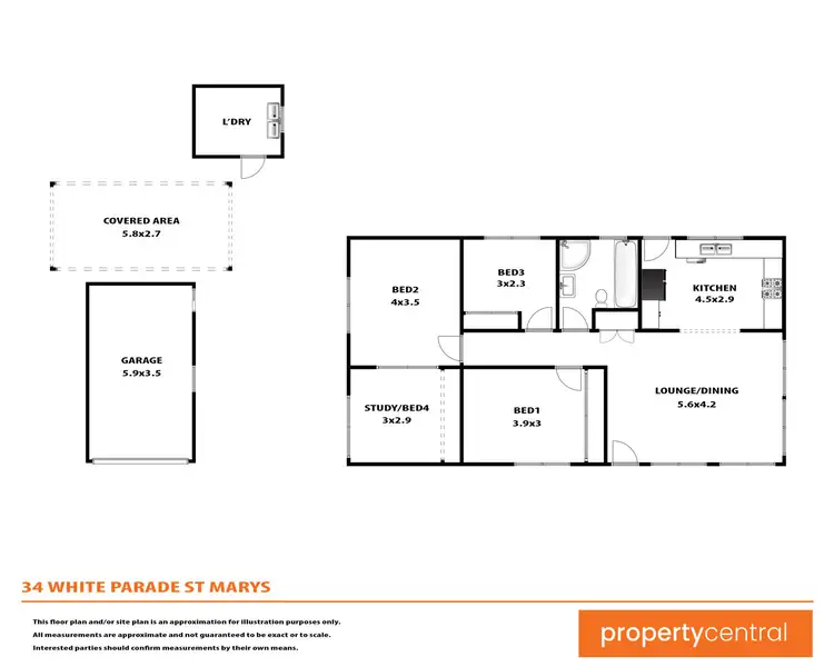 Floorplan of Homely house listing, 34 White Parade, St Marys NSW 2760