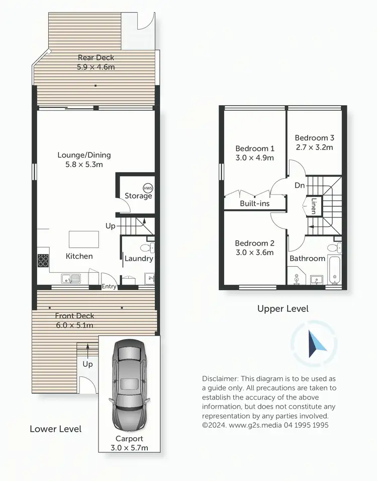 Floorplan of Homely townhouse listing, 10/2 Durham Close, Macquarie Park NSW 2113