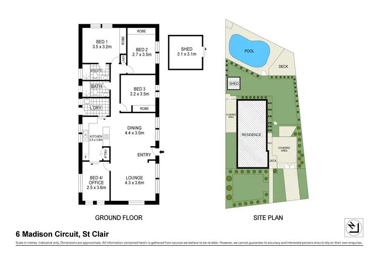 Floorplan of Homely house listing, 6 Madison Circuit, St Clair NSW 2759