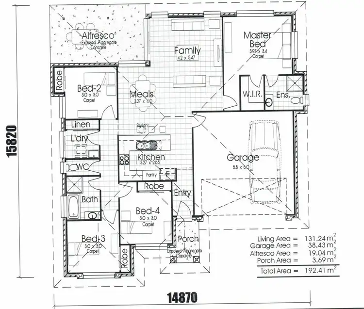 Floorplan of Homely house listing, 10 Nuala Street, Yamanto QLD 4305