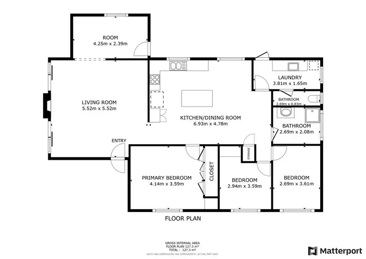 Floorplan of Homely house listing, 315 Noyes Street, Deniliquin NSW 2710