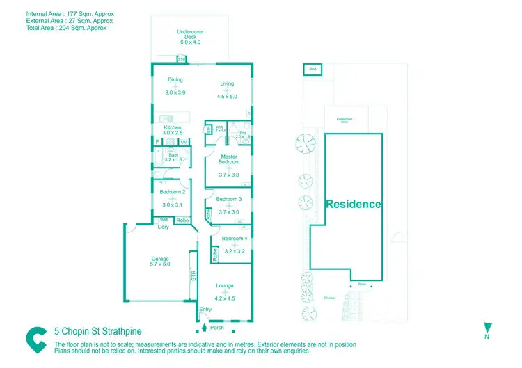 Floorplan of Homely house listing, 5 Chopin Street, Strathpine QLD 4500