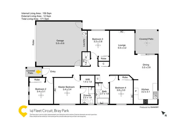 Floorplan of Homely house listing, z14 Fleet Circuit, Bray Park QLD 4500