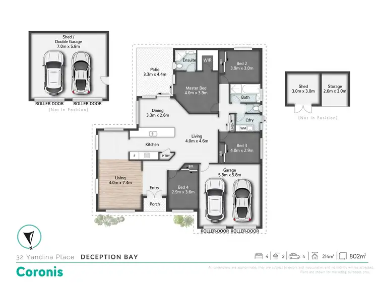 Floorplan of Homely house listing, 32 Yandina Place, Deception Bay QLD 4508