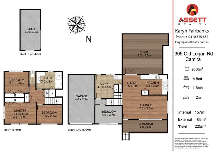 Floorplan of Homely house listing, 305 Old Logan Road, Camira QLD 4300