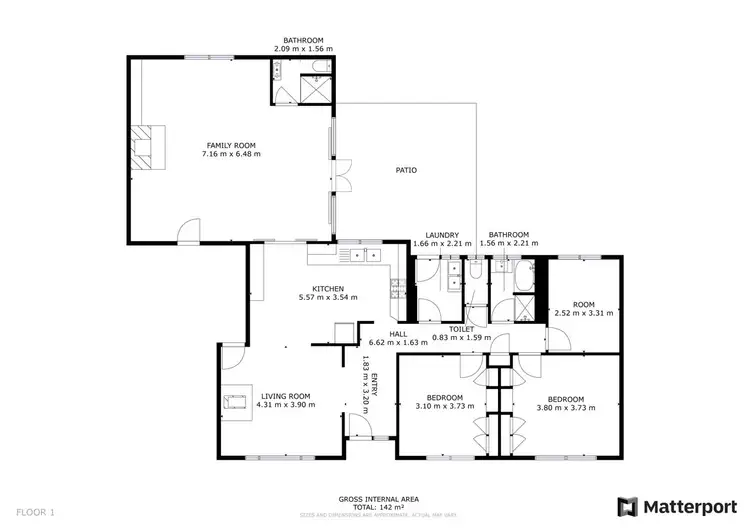 Floorplan of Homely house listing, 323 Mann Street, Deniliquin NSW 2710