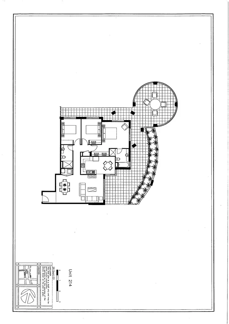 Floorplan of Homely house listing, 214/76 Rawson Street, Epping NSW 2121