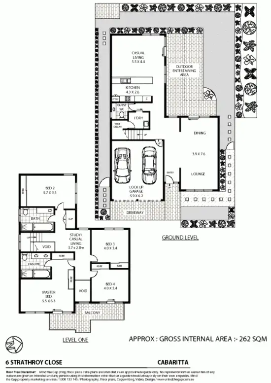Floorplan of Homely house listing, 6 Strathroy Close, Cabarita NSW 2137