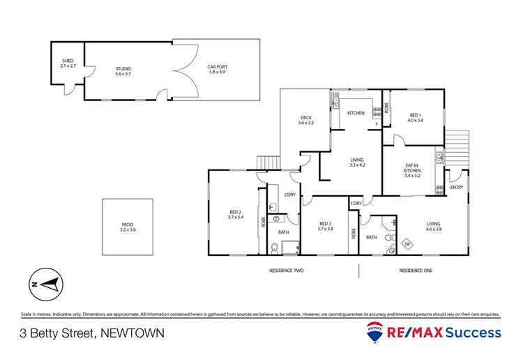Floorplan of Homely house listing, 3 Betty Street, Newtown QLD 4350